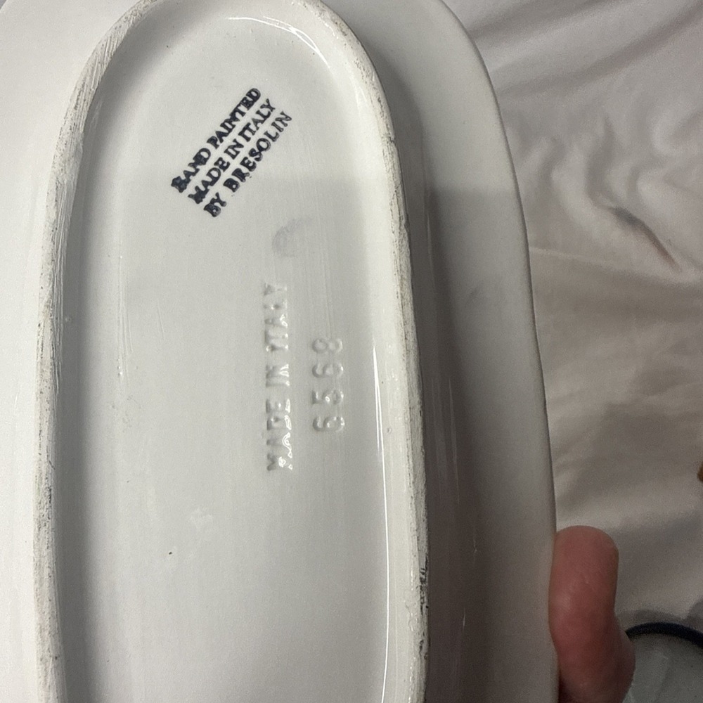 VTG Italian Pottery Corn Cob Maize Butter Dish Bresolin Kitsch Whimsy Cottage - Picture 6 of 9